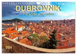 Dubrovnik - Paradies auf Erden (Wandkalender 2024 DIN A4 quer), CALVENDO Monatskalender