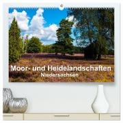 Moor- und Heidelandschaften Niedersachsen (hochwertiger Premium Wandkalender 2024 DIN A2 quer), Kunstdruck in Hochglanz