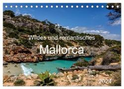 Wildes und romantisches Mallorca (Tischkalender 2024 DIN A5 quer), CALVENDO Monatskalender