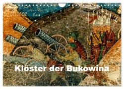 Klöster der Bukowina (Wandkalender 2024 DIN A4 quer), CALVENDO Monatskalender