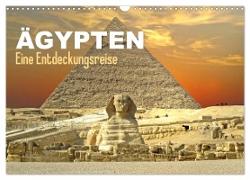 Ägypten - Eine Entdeckungsreise (Wandkalender 2024 DIN A3 quer), CALVENDO Monatskalender