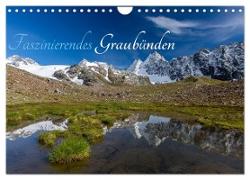 Faszinierendes Graubünden (Wandkalender 2024 DIN A4 quer), CALVENDO Monatskalender