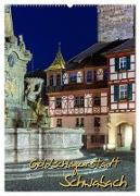 Goldschlägerstadt Schwabach (Wandkalender 2024 DIN A2 hoch), CALVENDO Monatskalender