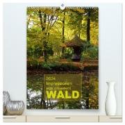 Impressionen aus unserem Wald (hochwertiger Premium Wandkalender 2024 DIN A2 hoch), Kunstdruck in Hochglanz