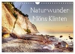 Naturwunder Möns Klinten (Wandkalender 2024 DIN A4 quer), CALVENDO Monatskalender