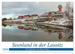 Seenland in der Lausitz (Wandkalender 2024 DIN A2 quer), CALVENDO Monatskalender