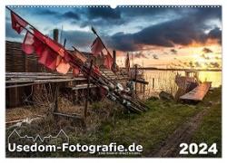 Usedom-Fotografie.de (Wandkalender 2024 DIN A2 quer), CALVENDO Monatskalender