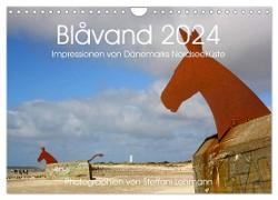 Blåvand 2024 (Blavand). Impressionen von Dänemarks Nordseeküste (Wandkalender 2024 DIN A4 quer), CALVENDO Monatskalender