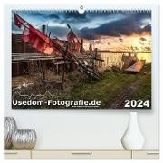 Usedom-Fotografie.de (hochwertiger Premium Wandkalender 2024 DIN A2 quer), Kunstdruck in Hochglanz
