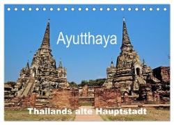 Ayutthaya - Thailands alte Hauptstadt (Tischkalender 2024 DIN A5 quer), CALVENDO Monatskalender