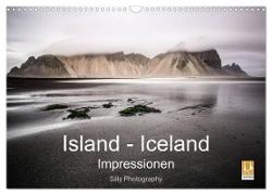 Island - Iceland Impressionen (Wandkalender 2024 DIN A3 quer), CALVENDO Monatskalender