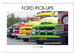 FORD PICK-UPS F 1 - F 100 (Wandkalender 2024 DIN A4 quer), CALVENDO Monatskalender