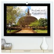 Sri Lanka 2024 Kulturhöhepunkte (hochwertiger Premium Wandkalender 2024 DIN A2 quer), Kunstdruck in Hochglanz