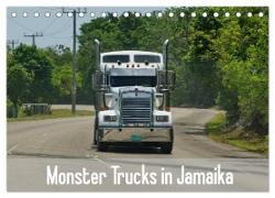 Monster Trucks in Jamaika (Tischkalender 2024 DIN A5 quer), CALVENDO Monatskalender