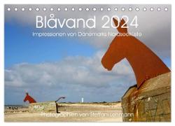 Blåvand 2024 (Blavand). Impressionen von Dänemarks Nordseeküste (Tischkalender 2024 DIN A5 quer), CALVENDO Monatskalender