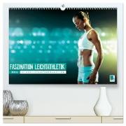Faszination Leichtathletik: Schneller, höher, weiter (hochwertiger Premium Wandkalender 2024 DIN A2 quer), Kunstdruck in Hochglanz