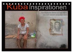 Kuba Inspirationen (Tischkalender 2024 DIN A5 quer), CALVENDO Monatskalender