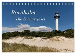 Bornholm - Die Sommerinsel (Tischkalender 2024 DIN A5 quer), CALVENDO Monatskalender