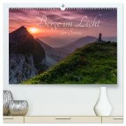 Berge im Licht der Sonne (hochwertiger Premium Wandkalender 2024 DIN A2 quer), Kunstdruck in Hochglanz
