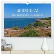 Bornholm - die Küsten der Ostseeinsel (hochwertiger Premium Wandkalender 2024 DIN A2 quer), Kunstdruck in Hochglanz