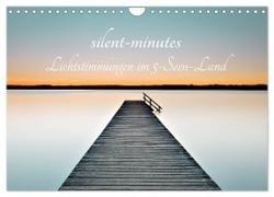 silent minutes - Lichtstimmungen im 5-Seen-Land (Wandkalender 2024 DIN A4 quer), CALVENDO Monatskalender