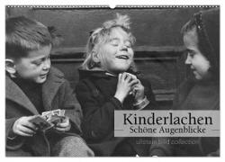 Kinderlachen - Schöne Augenblicke (Wandkalender 2024 DIN A2 quer), CALVENDO Monatskalender