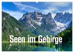 Seen im Gebirge (Wandkalender 2024 DIN A2 quer), CALVENDO Monatskalender