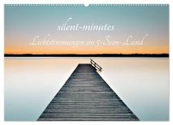 silent minutes - Lichtstimmungen im 5-Seen-Land (Wandkalender 2024 DIN A2 quer), CALVENDO Monatskalender