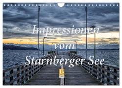 Impressionen vom Starnberger See (Wandkalender 2024 DIN A4 quer), CALVENDO Monatskalender