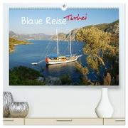 Blaue Reise Türkei (hochwertiger Premium Wandkalender 2024 DIN A2 quer), Kunstdruck in Hochglanz