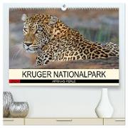 KRUGER NATIONALPARK Afrikas Perle (hochwertiger Premium Wandkalender 2024 DIN A2 quer), Kunstdruck in Hochglanz