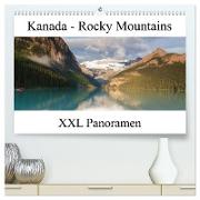 Kanada - Rocky Mountains - XXL Panoramen (hochwertiger Premium Wandkalender 2024 DIN A2 quer), Kunstdruck in Hochglanz