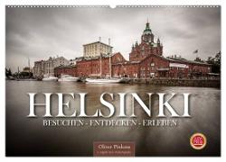 Helsinki / Besuchen - Entdecken - Erleben (Wandkalender 2024 DIN A2 quer), CALVENDO Monatskalender