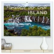 Paradiese der Erde - ISLAND (hochwertiger Premium Wandkalender 2024 DIN A2 quer), Kunstdruck in Hochglanz