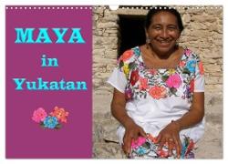 Maya in Yukatan 2024 (Wandkalender 2024 DIN A3 quer), CALVENDO Monatskalender