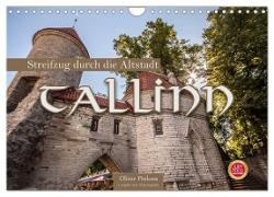 Tallinn - Streifzug durch die Altstadt (Wandkalender 2024 DIN A4 quer), CALVENDO Monatskalender