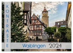Kontraste Waiblingen (Wandkalender 2024 DIN A3 quer), CALVENDO Monatskalender