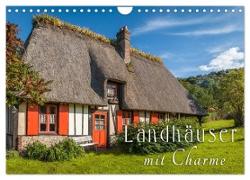 Landhäuser mit Charme (Wandkalender 2024 DIN A4 quer), CALVENDO Monatskalender