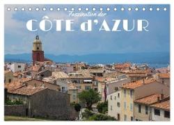 Faszination der Côte d'Azur (Tischkalender 2024 DIN A5 quer), CALVENDO Monatskalender