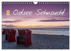 Ostsee Sehnsucht (Wandkalender 2024 DIN A4 quer), CALVENDO Monatskalender