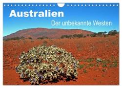Australien - Der unbekannte Westen (Wandkalender 2024 DIN A4 quer), CALVENDO Monatskalender