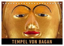 Tempel von Bagan (Tischkalender 2024 DIN A5 quer), CALVENDO Monatskalender