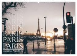 Paris - einzigartige Augenblicke (Wandkalender 2024 DIN A2 quer), CALVENDO Monatskalender