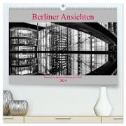 Berliner Ansichten in Schwarz und Weiß (hochwertiger Premium Wandkalender 2024 DIN A2 quer), Kunstdruck in Hochglanz