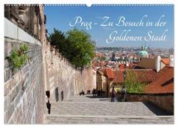 Prag - Zu Besuch in der Goldenen Stadt (Wandkalender 2024 DIN A2 quer), CALVENDO Monatskalender