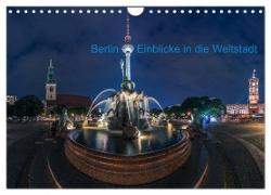 Berlin - Sichtweisen auf die Hauptstadt (Wandkalender 2024 DIN A4 quer), CALVENDO Monatskalender