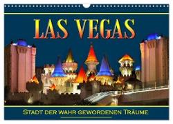 Las Vegas, Stadt der wahr gewordenen Träume (Wandkalender 2024 DIN A3 quer), CALVENDO Monatskalender