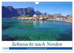 Sehnsucht nach Norden (Wandkalender 2024 DIN A4 quer), CALVENDO Monatskalender