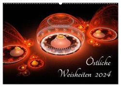 Östliche Weisheiten 2024 (Wandkalender 2024 DIN A2 quer), CALVENDO Monatskalender
