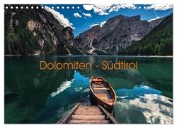 Dolomiten - Südtirol (Wandkalender 2024 DIN A4 quer), CALVENDO Monatskalender